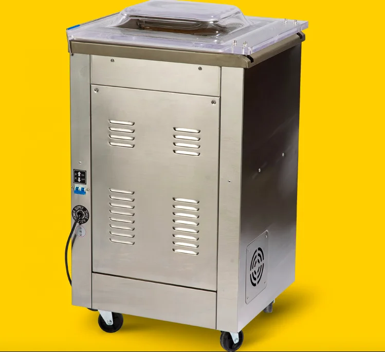 DZ400 DZ500 DZ600 single chamber vacuum plastic bag sealing machine, food bag vacuum sealer