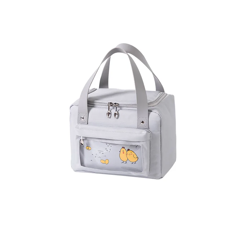 High Quality Small Thermal Bag  Ice Food Tyvek Zipper Tote Lunch Cooler Bags