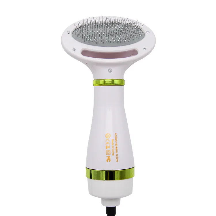 Professional Grooming Blower Dog Brush 2 in 1 pet hair dryer comb