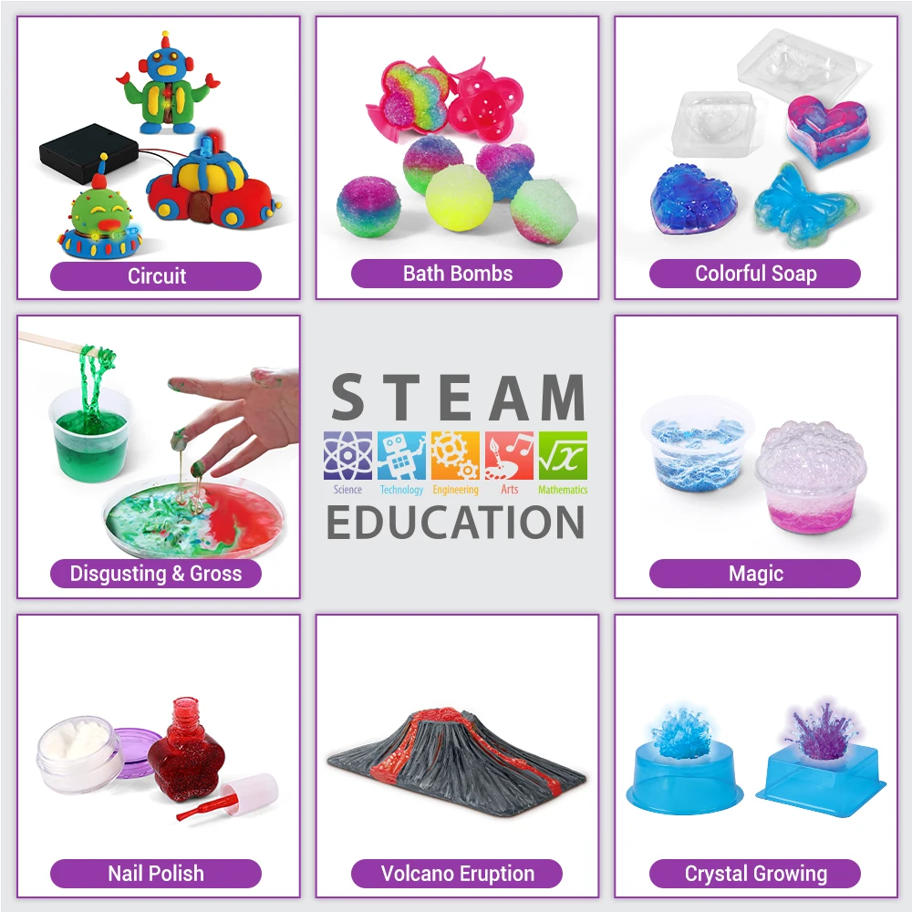 Science Explore! Bouncy Ball T3507 kids science experiment kit Educational Children Diy Toy