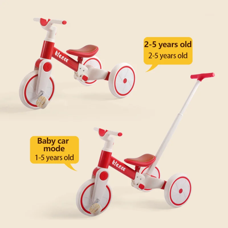 plegable triciclo ninos 1.5 to 5 years old 3 in 1  balance bike to 3 wheel baby trike toddler kids tricycle for children
