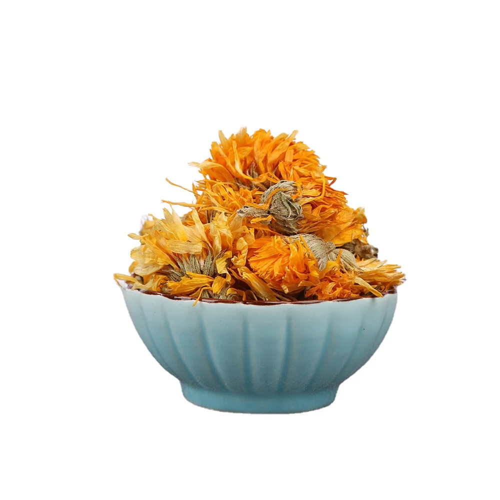 Organic Dried  Calendula Flower Tea Marigold Tea For Improve Skin Gloss And Elasticity Chrysanthemum Tea