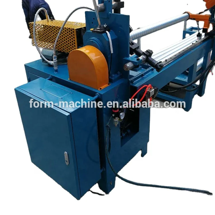 automatic corrugated round Pipe machine prestressing Metal Duct Making Machine