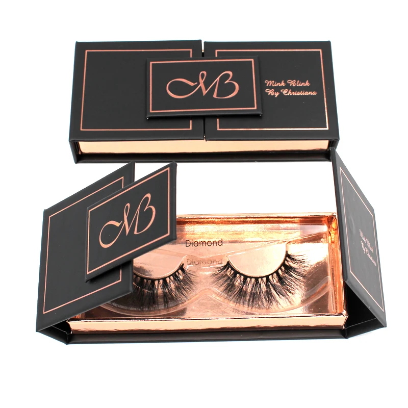 
Wholesale High Quality Mink Eyelashes Private Label 100% Real 3D Mink Fur Eyelashes 