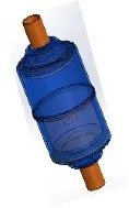 Refrigeration System Refrigeration Air Conditioning Dan-foss Solid Colre  Filter Drier