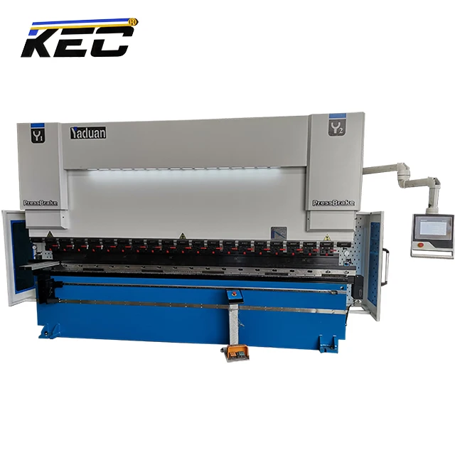 CNC electro-hydraulic press brake machine with Delem DA53T control 6+1 4000mm capacity