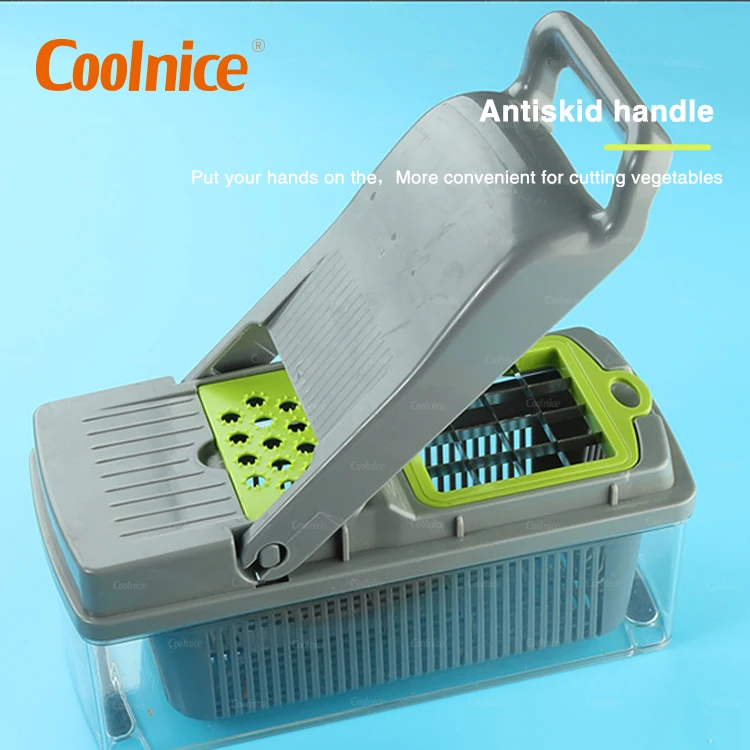 Многофункциональный ручной измельчитель овощей из АБС кухонный картофеля нож