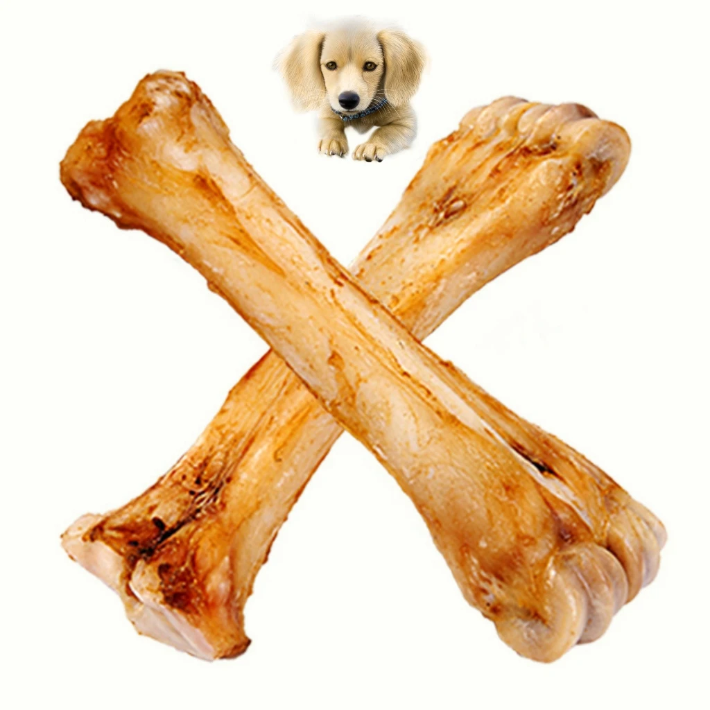 Cow stick bones dog molar sticks Bianmu Golden Retriever large dog molars cow leg bones pet dog snacks