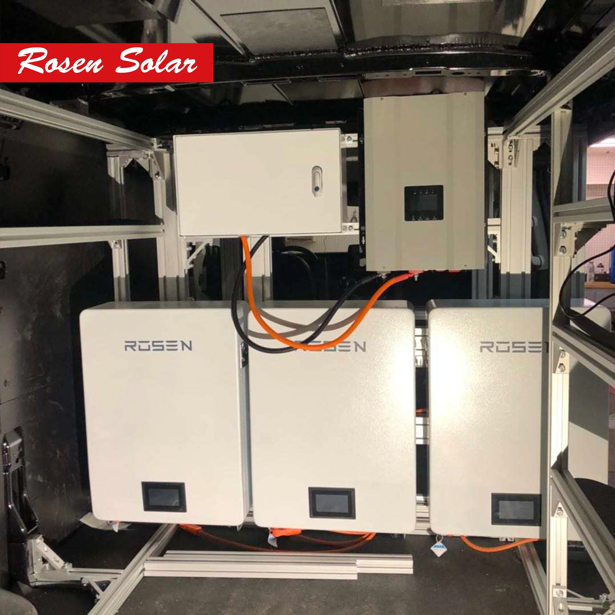  Rosen Солнечная энергия 5 кВт 10 LifePO4 батарея 48 В 200 Ач литий-ионная