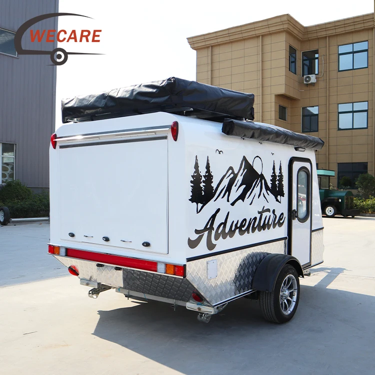 Wecare 2021 Rvs мотоцикл европейские дорожные прицепы скользящий на грузовик
