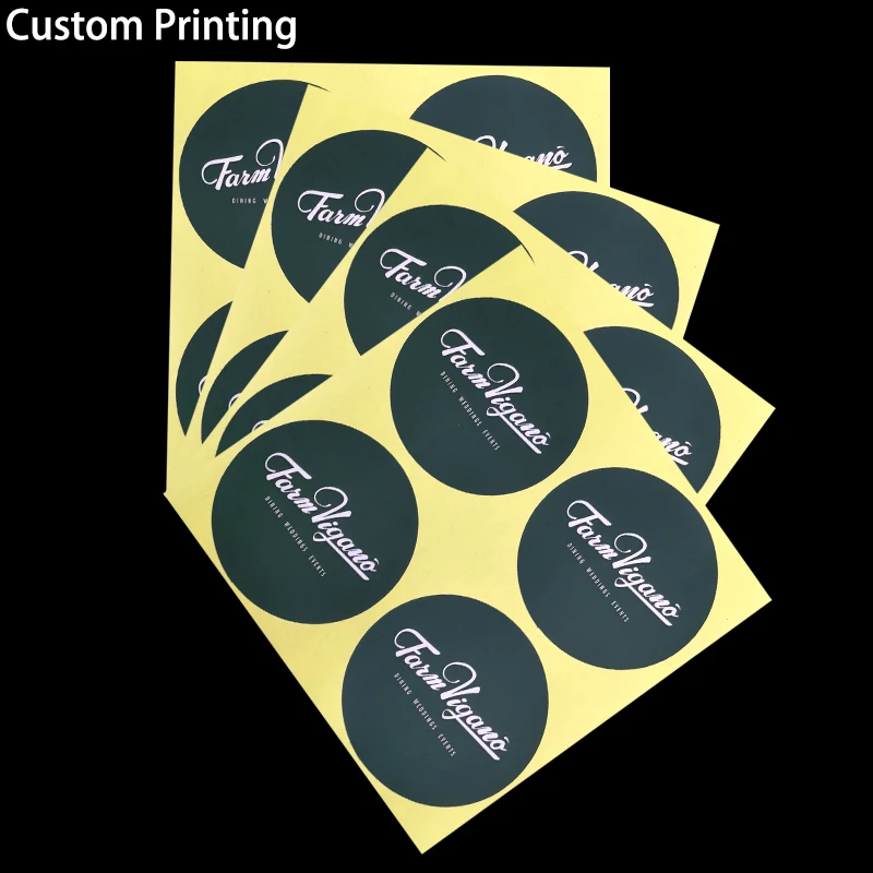 Adhesive Bumper Sticker Custom Vegan Animation Pill Bottle Private Label Maker Bike Packaging Label