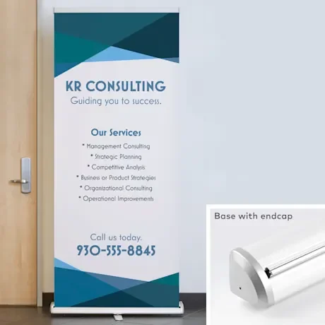  manufactures custom roll up logo advertising printing retractable banner stands rollup display pull