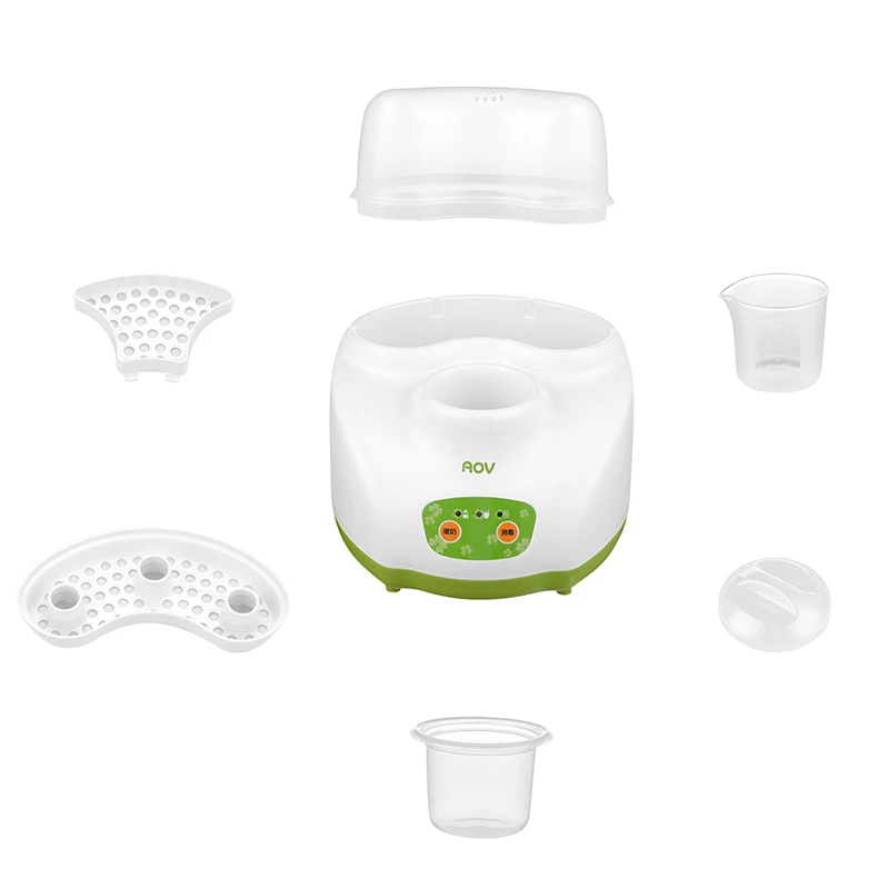 Baby Bottle Electric Steam Sterilizer and Dryer Sanitizer for Breast Pump Parts Pacifiers Bottle Steamer Box Fast Food Heater