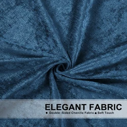 Red Blackout Church Curtains Cloth for Living Room Ready Made Home Cortina Window Treatment Curtain and Drapes