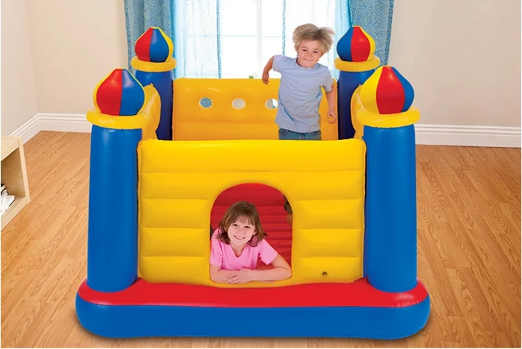 INTEX 48259 Indoor Inflatable Jump-O-Lene Castle Bouncer for Toddlers 1 buyer