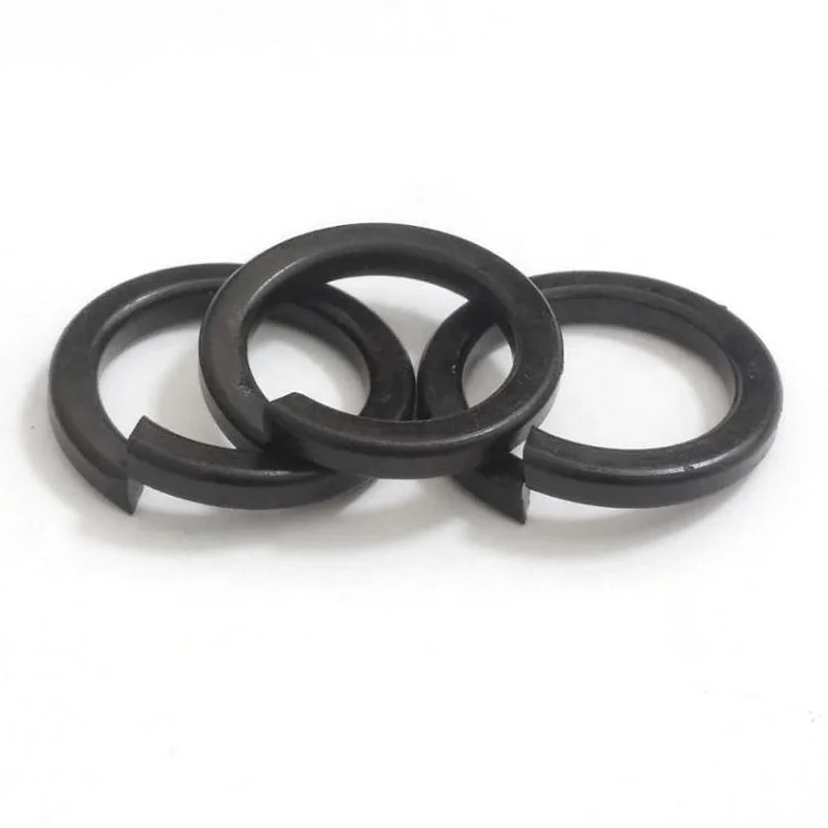 
factory price carbon steel black spring washer 