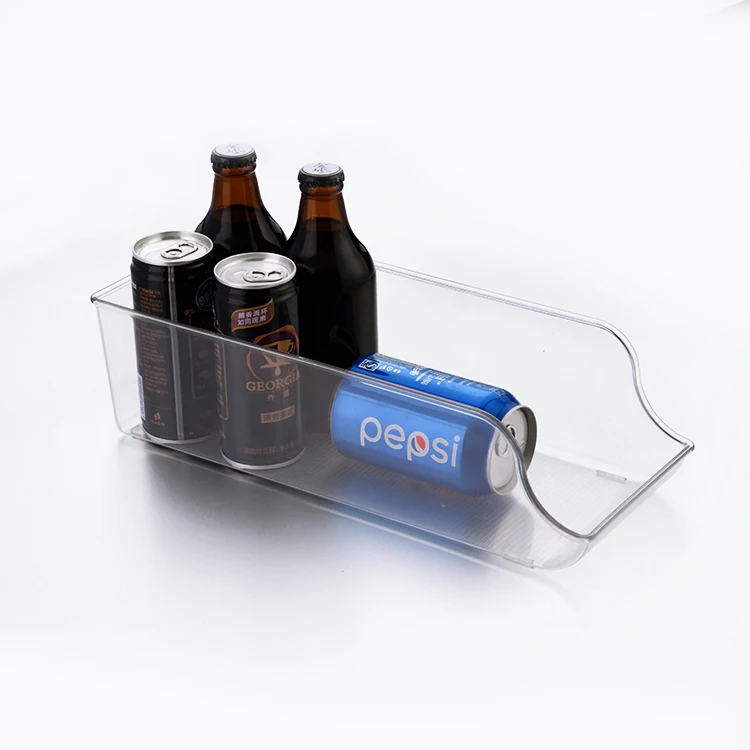
SA-0481 Fridge Freezer Plastic Food Storage Organizer Bins For Soda Cola Cans 