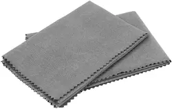 2 Pack Silicone Cleaning Cloth - Silicone Rags Works Great for Cleaning Protection Equipment (Gray)