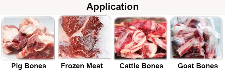 Commercial chicken bone cutting machine frozen meat goat band saw machine