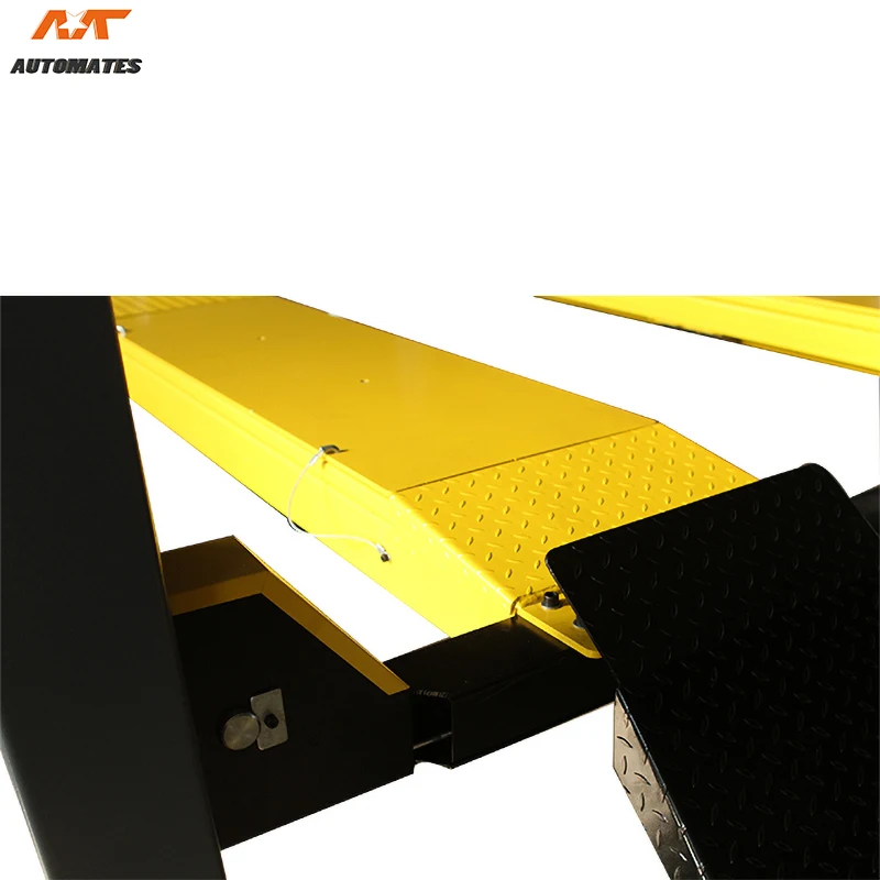 Garage auto service lifting machine 5 tons capacity four post hoist with ramps