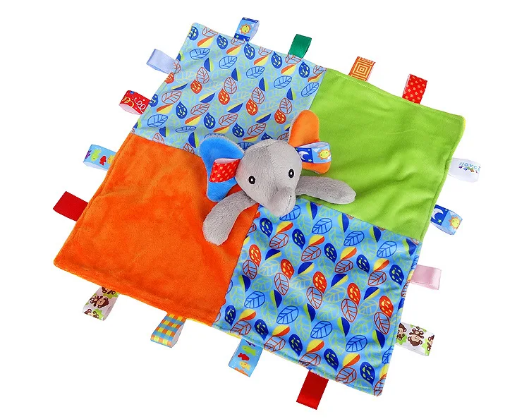Baby Label Grip Comforter/Baby Comfort toy Comforter Rattle doll