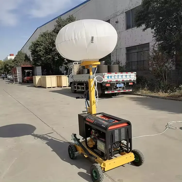 X CMG Official 5m Telescopic Construction Mobile Portable Diesel LED Balloon Lighting Tower
