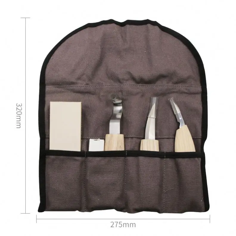 5 PCS  Grinding Store Grinding Leather  Wood Carving Knife Hook Knife Carving Tool