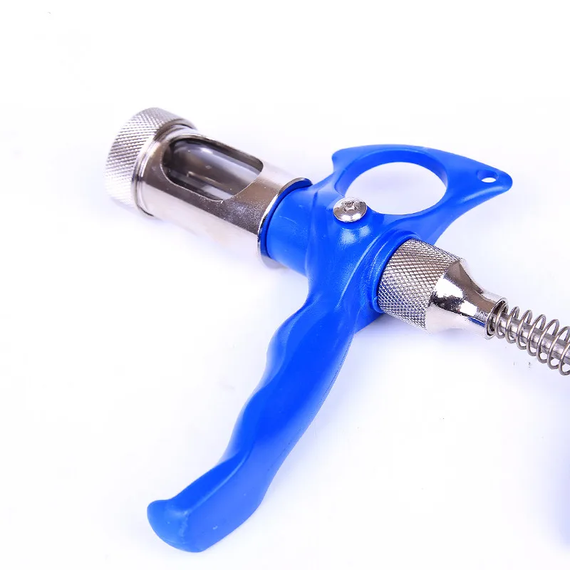 Ducks Acne Vaccine Syringe Needle Double Veterinary Continuous Feeder Poultry 5cc Chicken Automatic Vaccination Device