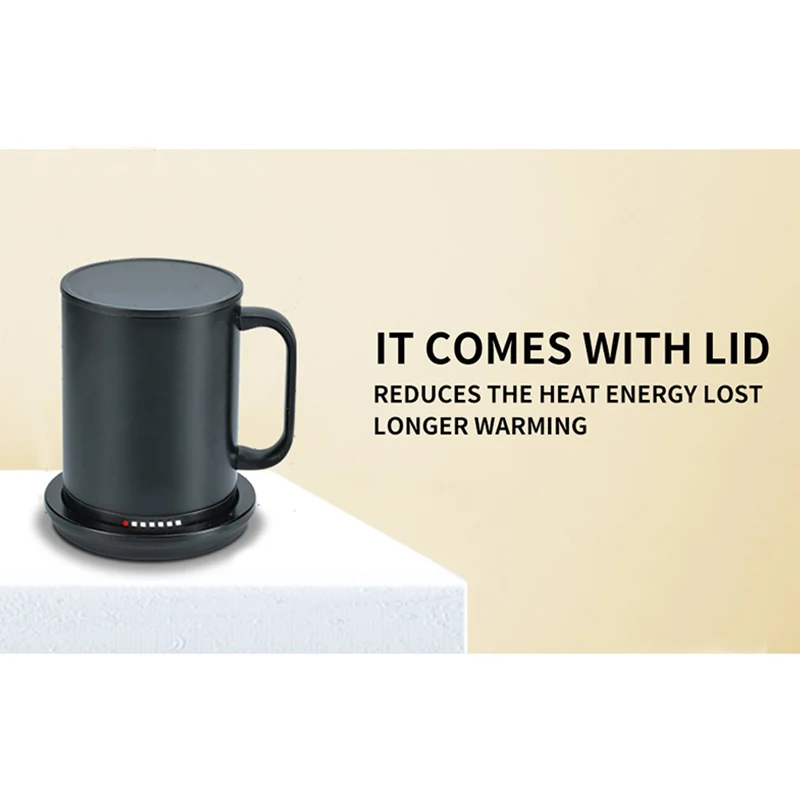 Social elite smart easy to use thermostatic cups Vacuum Smart Mug with Bluetooth No Minimum Order