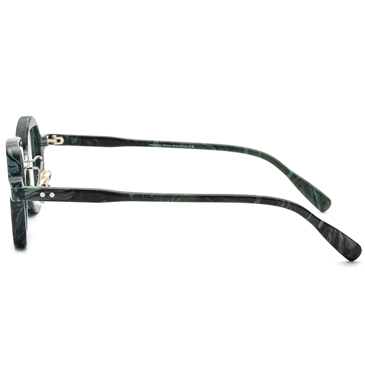 2023 Funny Youth Glasses Lens Multicoloured Frames Occhiali Lettura Blue Ray Acetate Round Optical Square Glasses Frames