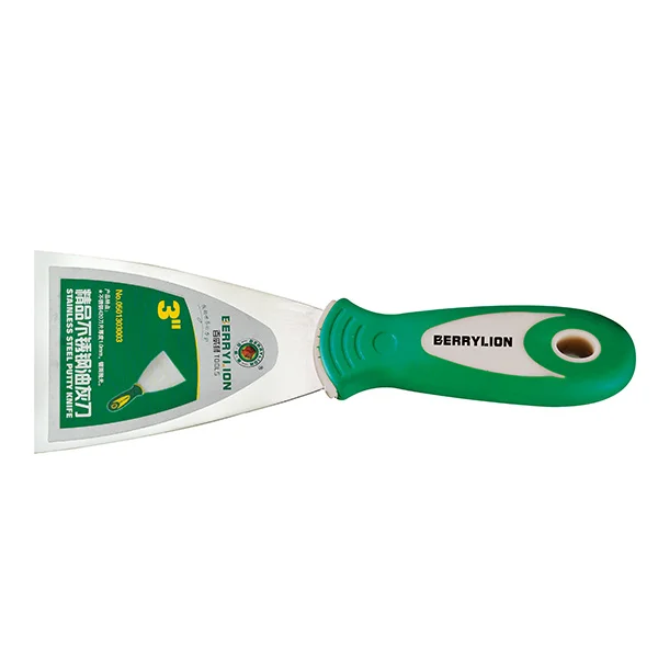 Нож для шпатлевки Berrylion SS 1/2/3/4/5/6 дюймов, пластиковая ручка, скребок с Мягкой рукояткой