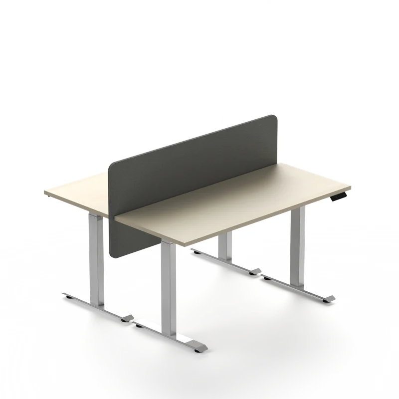 Modern Table Furniture Executive Adjustable Luxury Home Design China Glass White Height Computer L Shape Office Desk