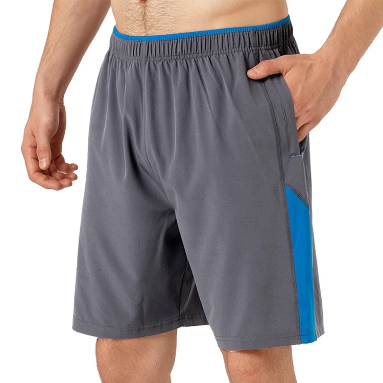 
Mens Athletic Running Shorts Quick Dry Mesh Liner Back Zipper Pocket Mens Running Short 
