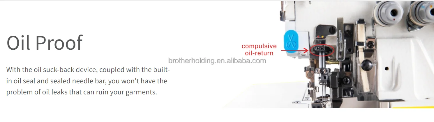 New JACK C2 Overlock With Automatic Chaincutter High Speed Overlock Sewing Machine