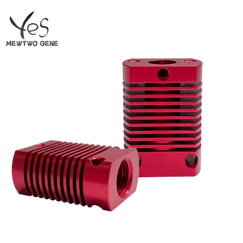 
High efficiency Heat Sink 3D printer parts All metal CR10 EXTRUDER Hotend fittings Radiator 