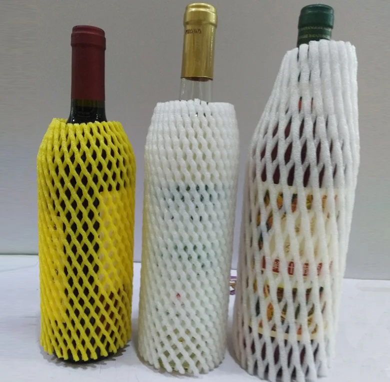 Moisture proof 100% Food-grade Expandable Polystyrene Foam Wine Bottle Net
