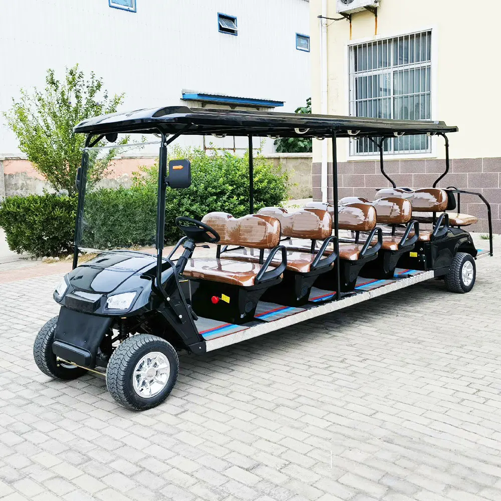 60/72V Lithium Battery 16 Seat Electric Golf Cart Buggy DOT Approved