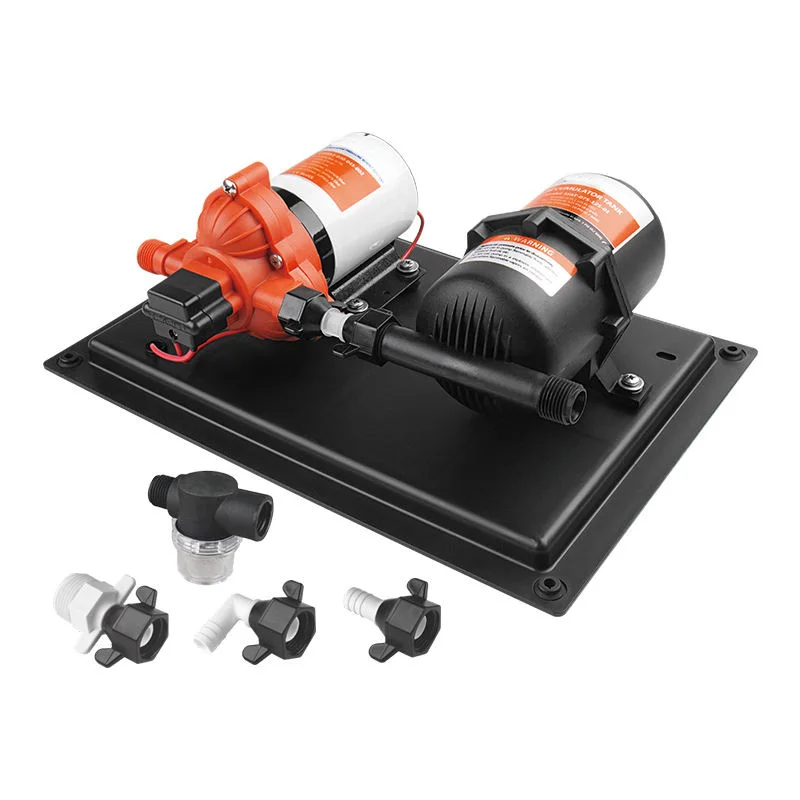 RV Sewage Well Pump of Campervan Caravan Boat with Safe to Use Low Maintenance Circulation Pump for Travel Trailer RV Water Pump