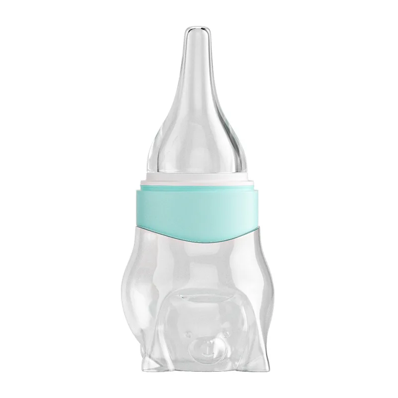 Silicone Medicine Baby Juice milk Feeding Bottle nipple New Design 70ml Multifunctional 3 in 1 Silicone Baby Feeder Bottle