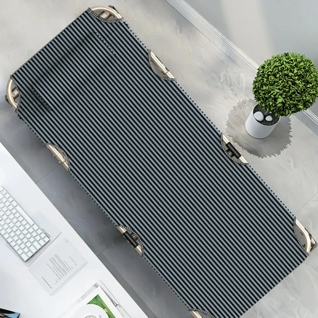 A Portable Single Bed with Soft Mattress and Multifunctional Design