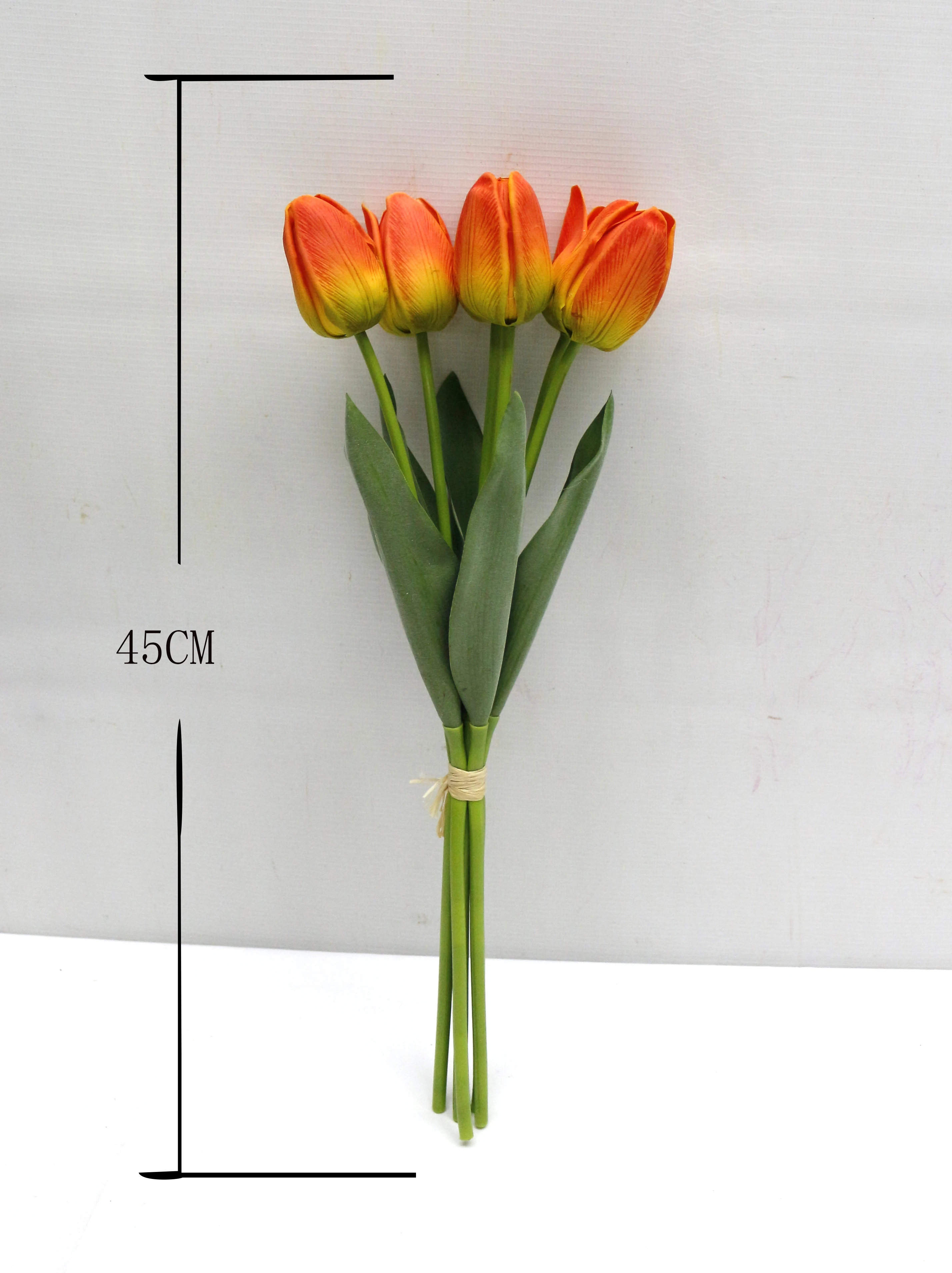 2022 silk mini tulip bushes big tulip artificial tulips from silicone wedding flower