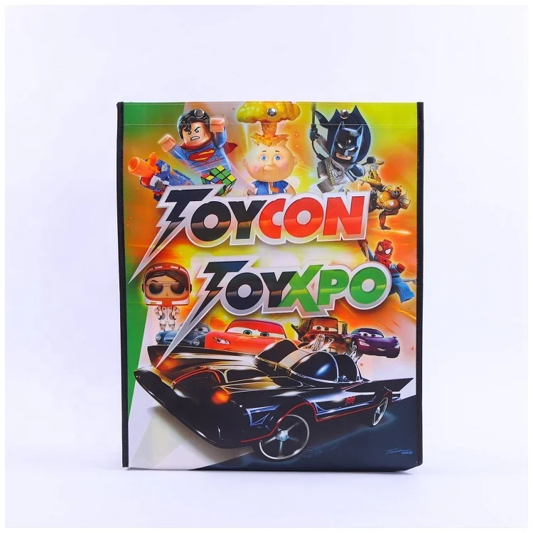 Sedex Factory lead free tote transfer signature swag Messenger Backpack comic-con book non woven backpack bag