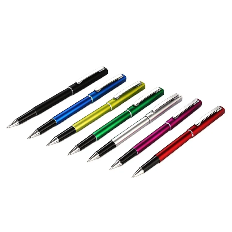 Bulk Buying Smooth Writing Advertising Slogan Printed Free Samples Multicolor Gel Pens 4 color pen with print