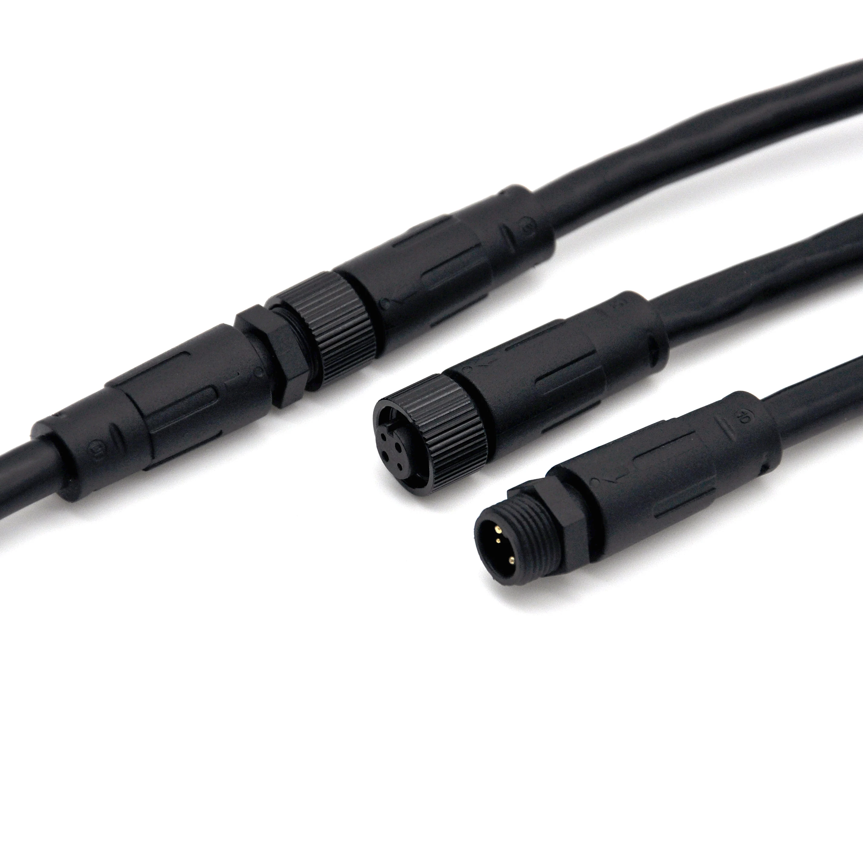 2023 Top sell product M12 IP67 2 3 4 5 6 7 8 pin male female waterproof connector 6 pin connector