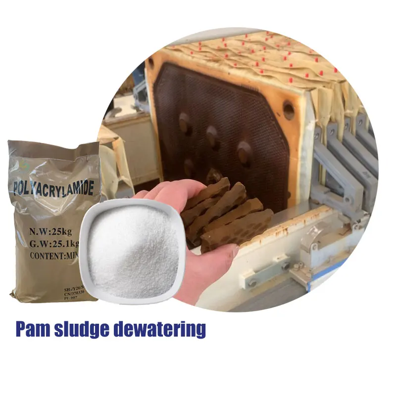 Chinese Manufacturer Chemical Flocculant Hydrolyzed Polyacrylamide Anionic Polymer Free Sample For Water Treatment