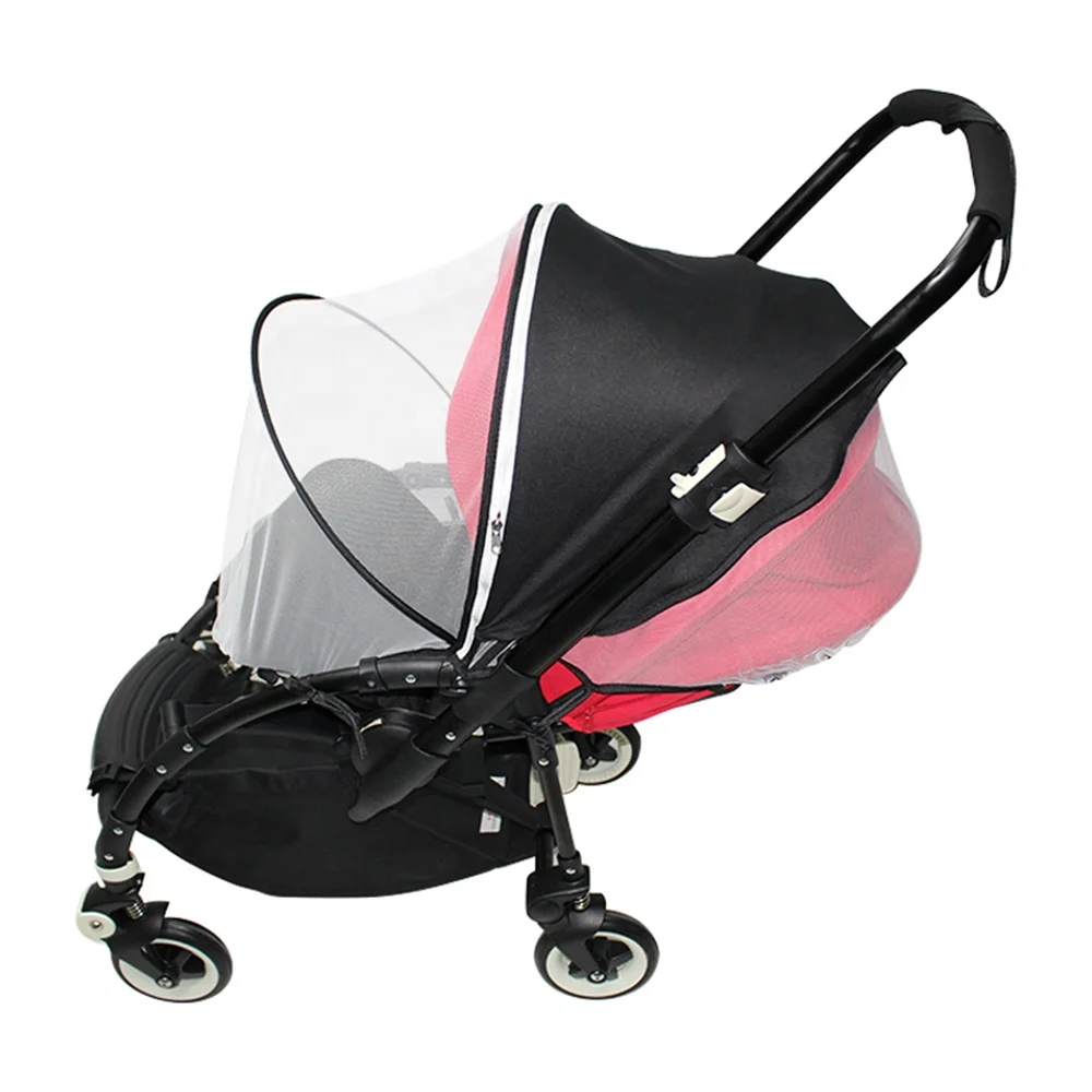 Factory Baby Trolley Accessories Elastic Stable Anti-mosquito UV-Proof Mesh Tent Full Cover Mosquito Net for Baby Stroller