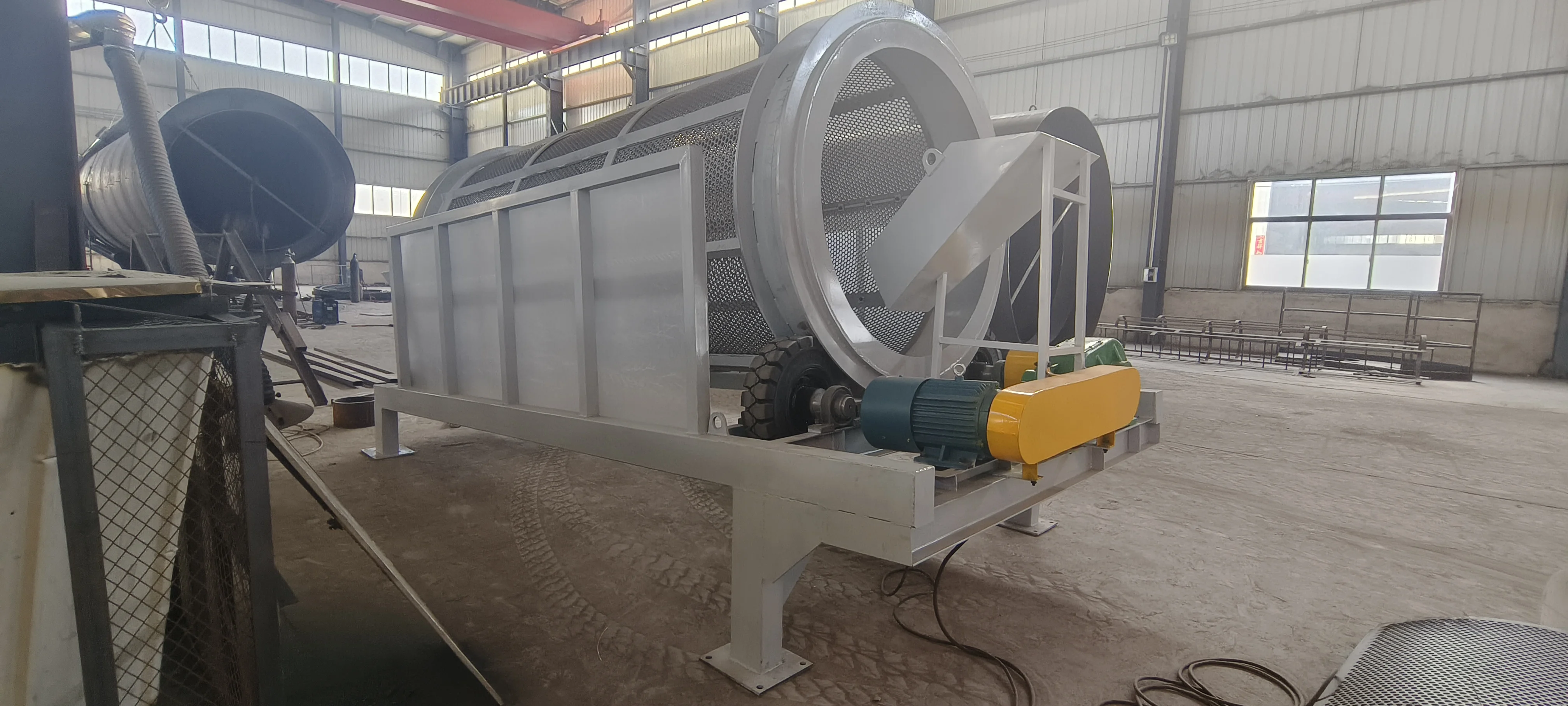 Rotary Trommel Drum Screen for Sand Separator for Manufacturing Plants Trommel Screen Rotary Drum Filter