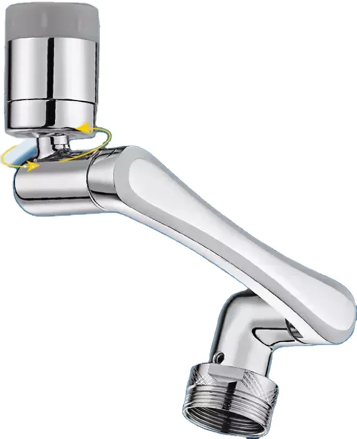 Kitchen Tap Extend Universal Rotating Faucet Extender Robotic Arm Faucet Rain Water Filter