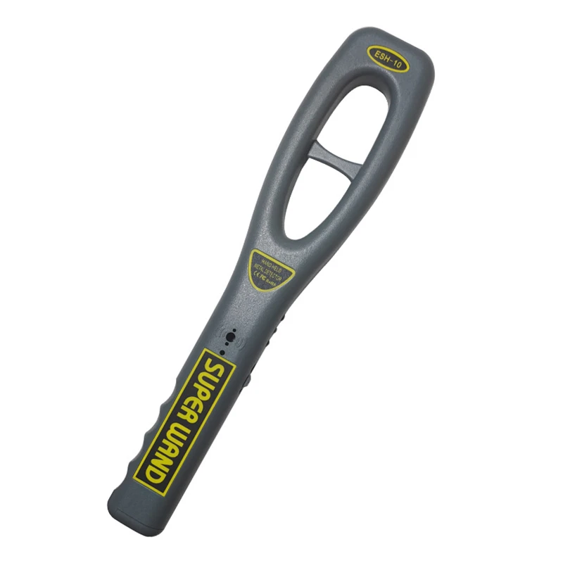 Hand-held ring ES-10 metal detector Rechargeable high sensitivity metal detection scanner for security inspection at large-scale
