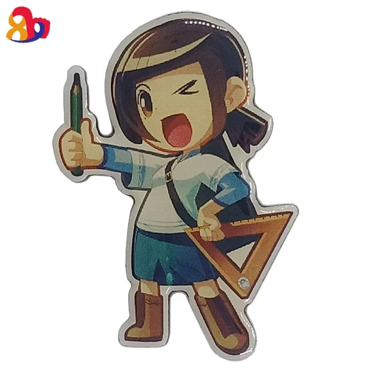 Wholesale Cartoon Student Character Lapel Pin Manufacturer Custom Lapel Badge Enamel Pins From China
